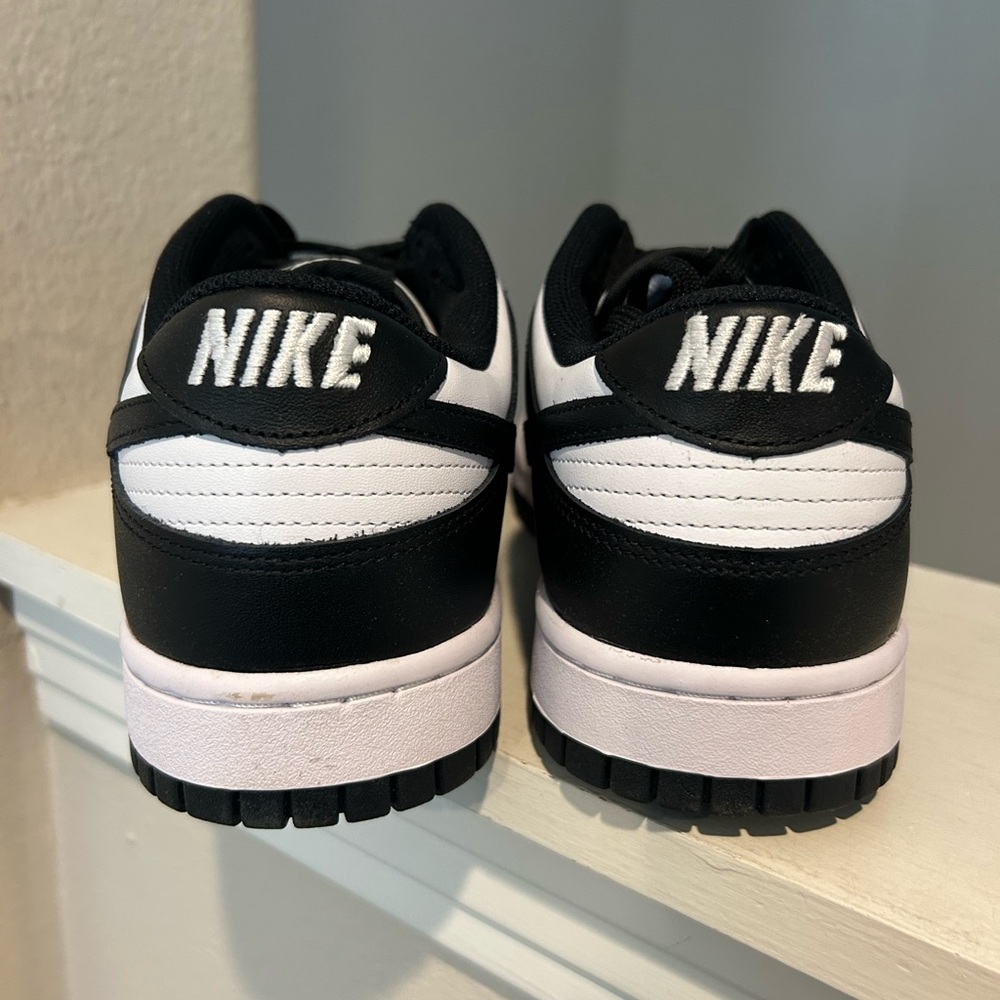 Nike Women's Dunk Low Panda White Black DD1503-101 Shoes Size 12 New - Picture 4 of 10